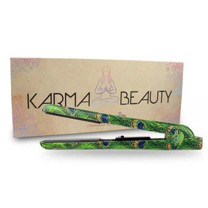 Flat Iron - Peacock Karma Beauty Supreme Ceramic